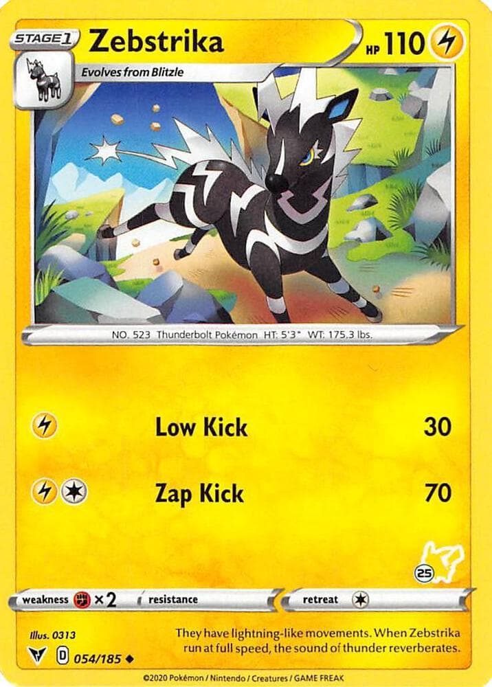 Zebstrika #054 Stamp V2 — Vivid Voltage