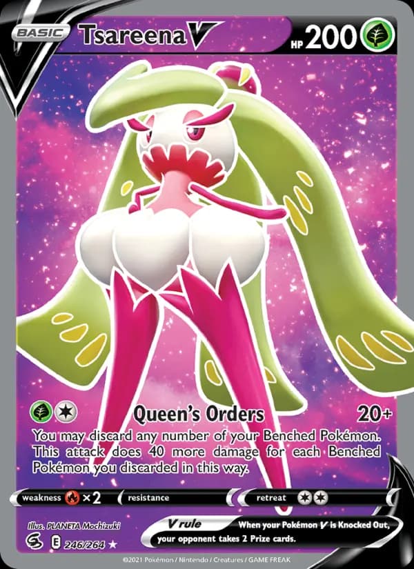 Tsareena V #246 — Fusion Strike
