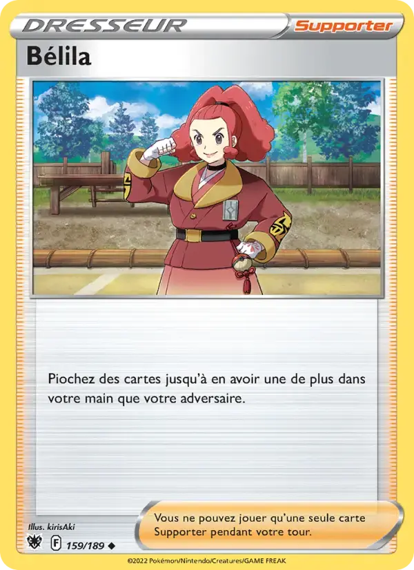 Carte Pokémon Bélila #159 — Astres Radieux