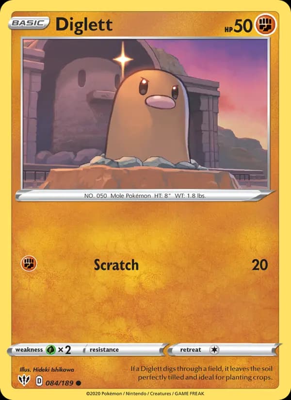 Diglett #84 — Darkness Ablaze