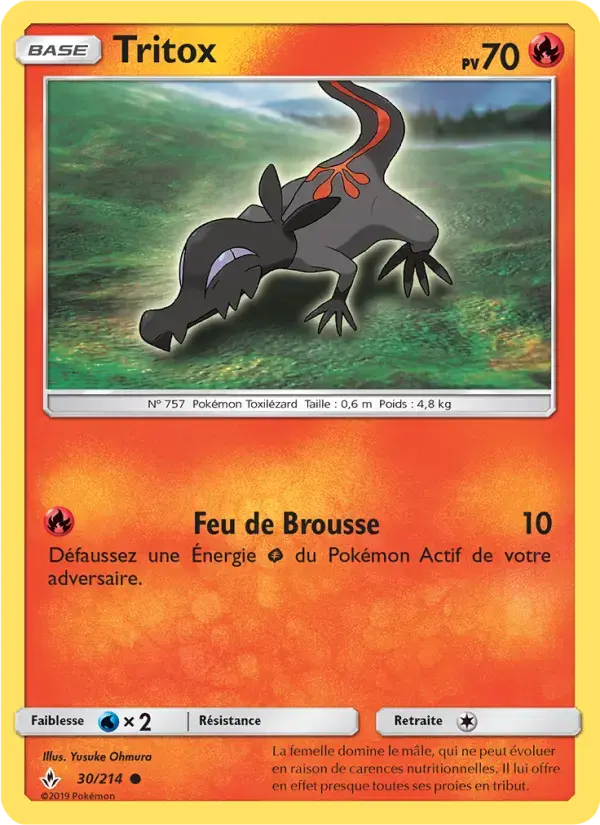 Carte Pokémon Tritox #30 — Alliance Infaillible