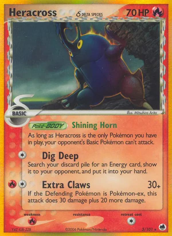 Heracross δ #003 — Dragon Frontiers