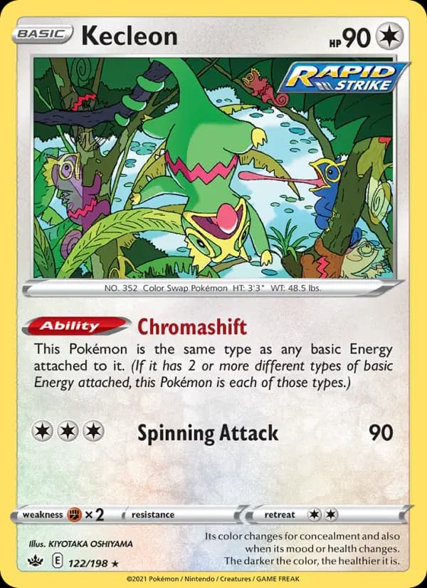 Kecleon #122 — Chilling Reign