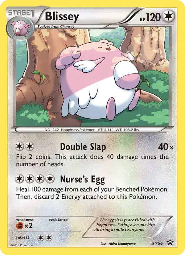 Carte Pokémon Blissey #XY56 — Promos X&Y