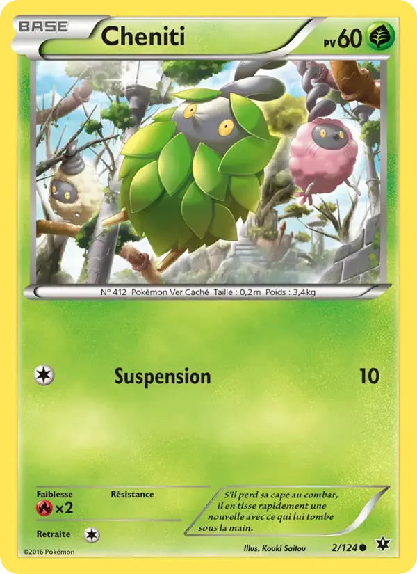 Carte Pokémon Cheniti #2 — Impact des Destins