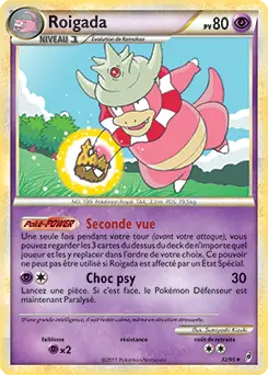 Carte Pokémon Roigada #32 — L'Appel des Légendes