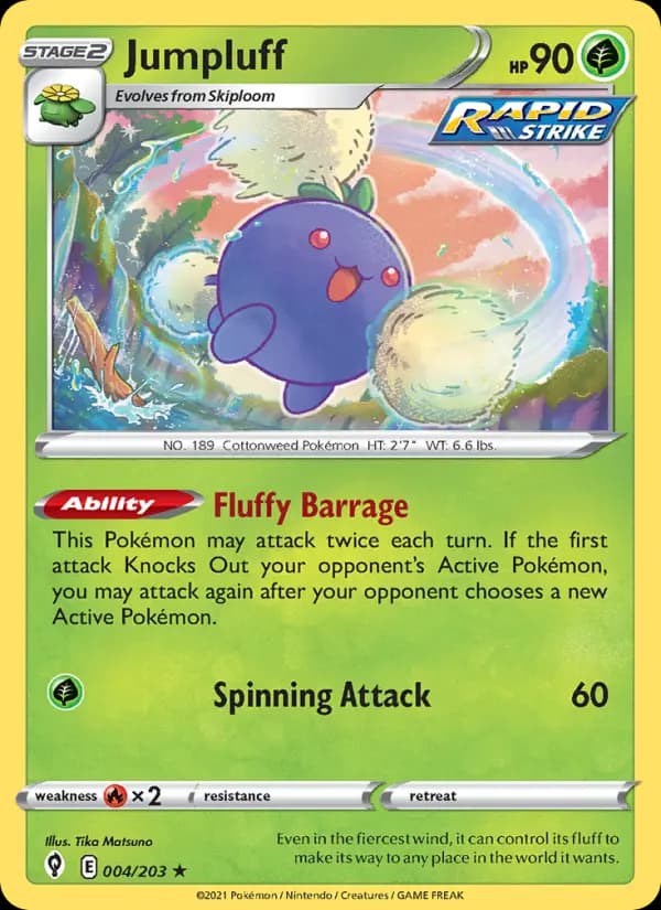 Jumpluff #4 — Evolving Skies