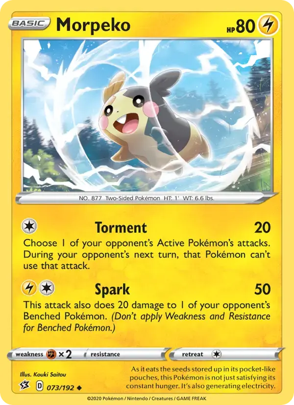 Morpeko #73 — Rebel Clash