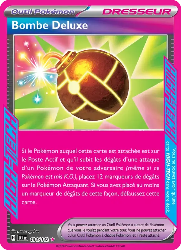 Carte Pokémon Bombe Deluxe #134 — Couronne Stellaire