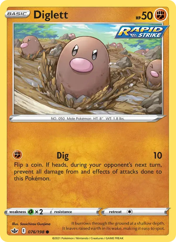 Diglett #76 — Chilling Reign