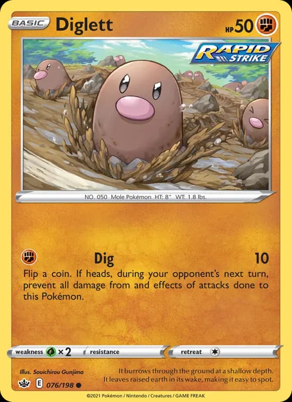 Diglett #76 — Chilling Reign