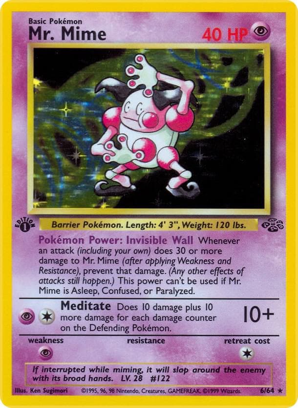 Mr. Mime #6 — Jungle