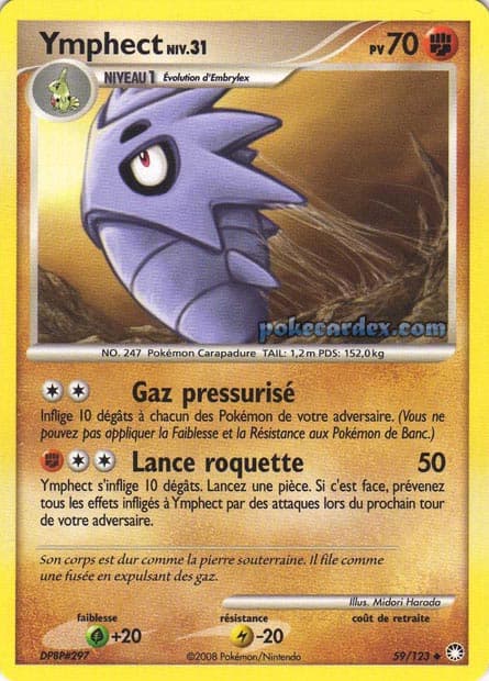 Carte Pokémon Ymphect #59 — Trésors Mystérieux