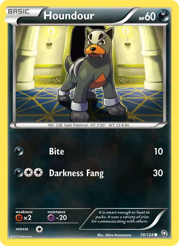 Houndour #74 — Dragons Exalted