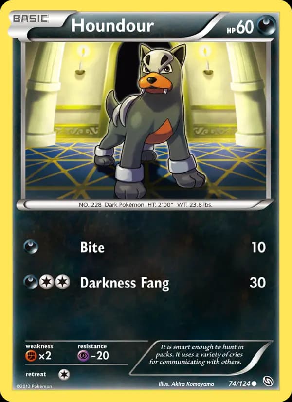 Houndour #74 — Dragons Exalted