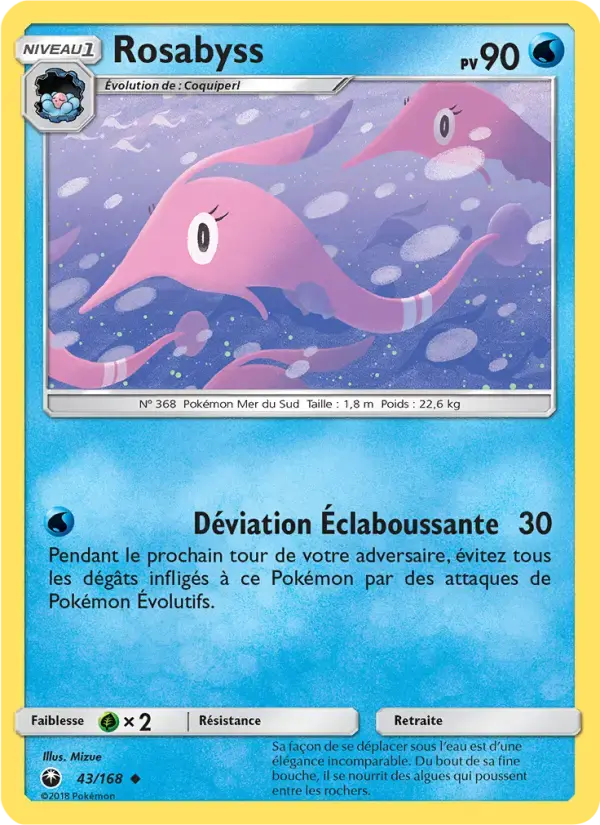 Carte Pokémon Rosabyss #43 — Tempête Céleste