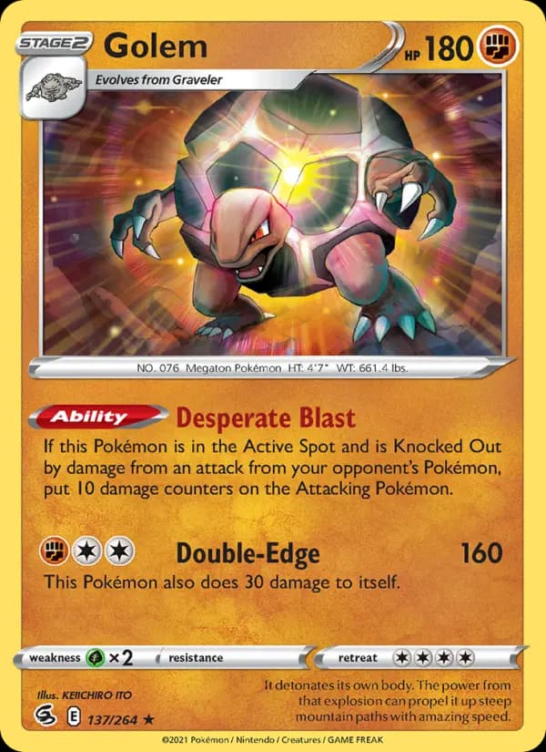 Golem #137 — Fusion Strike