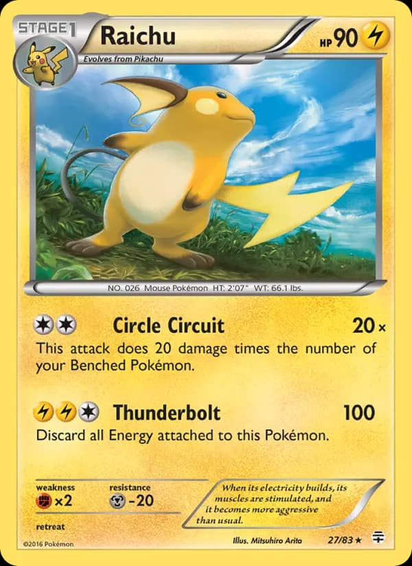 Raichu #27 — Generations