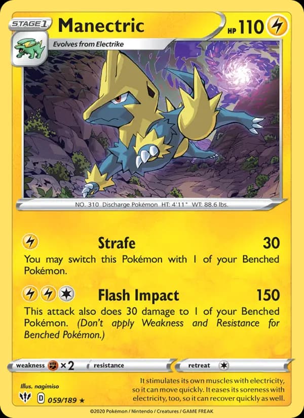 Manectric #59 — Darkness Ablaze