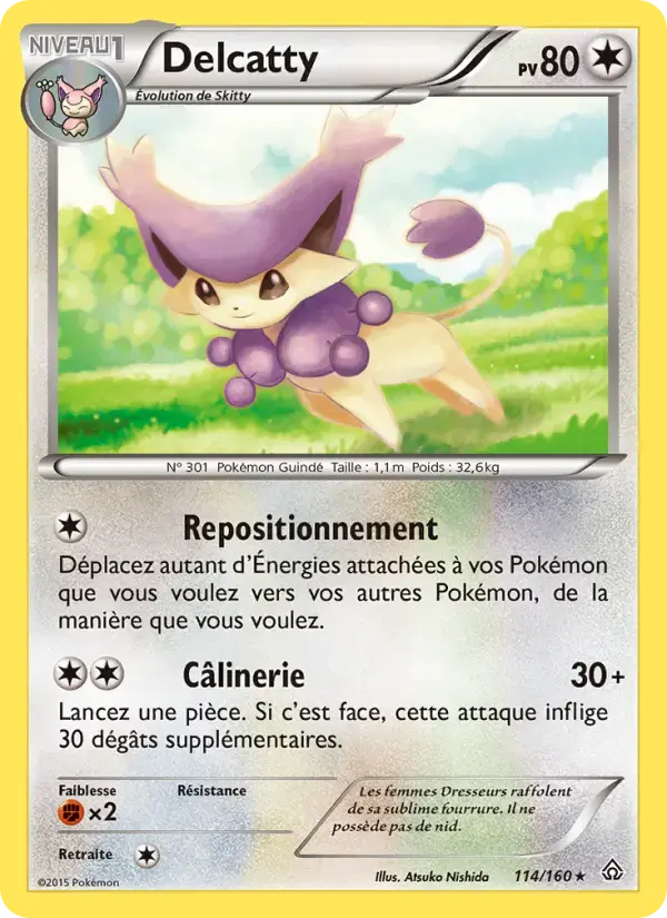 Carte Pokémon Delcatty #114 — Primo-Choc