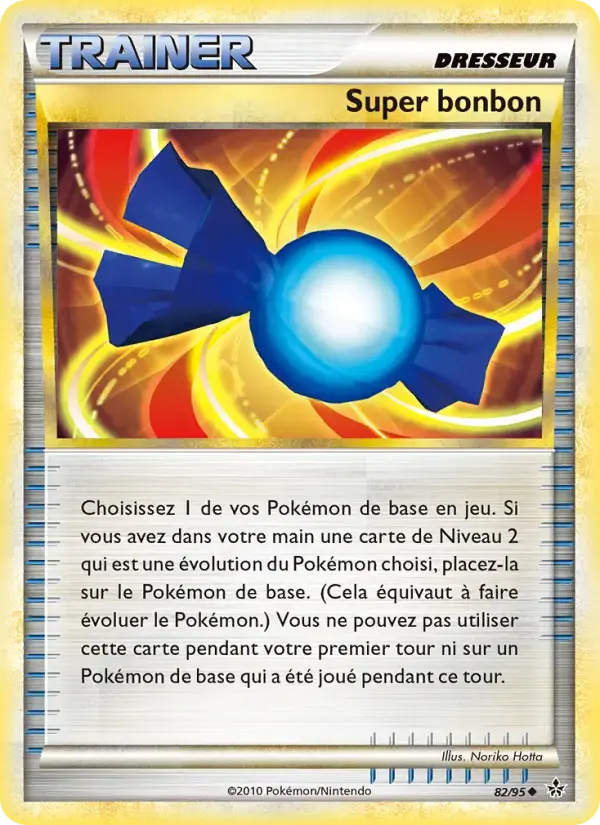 Carte Pokémon Super bonbon #82 — Déchaînement