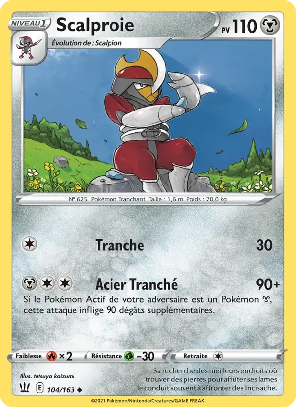 Carte Pokémon Scalproie #104 — Styles de Combat
