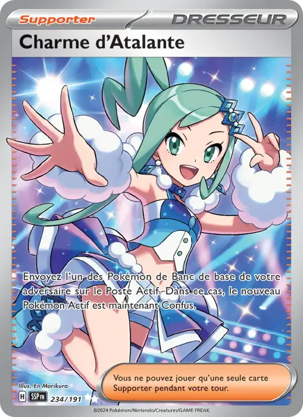 Carte Pokémon Charme d'Atalante #234 — Étincelles Déferlantes