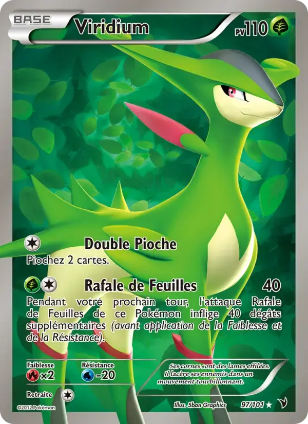 Carte Pokémon Viridium #97 — Nobles Victoires