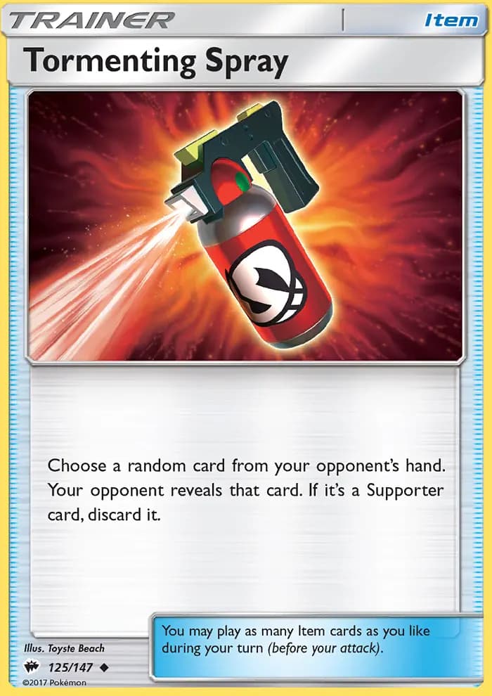Tormenting Spray #125 — Burning Shadows
