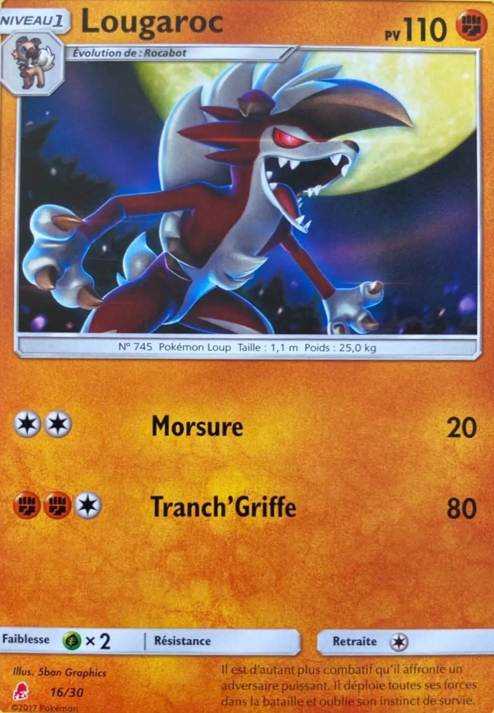 Lycanroc #16 — SM Trainer Kit (Lycanroc)