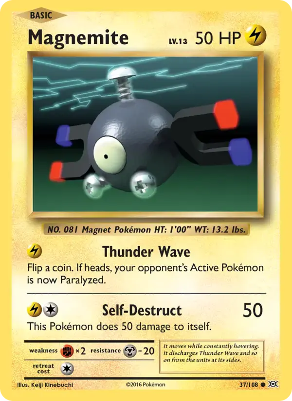 Magnemite #37 — Evolutions