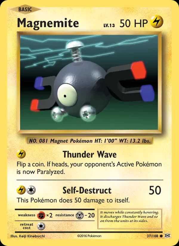 Magnemite #37 — Evolutions
