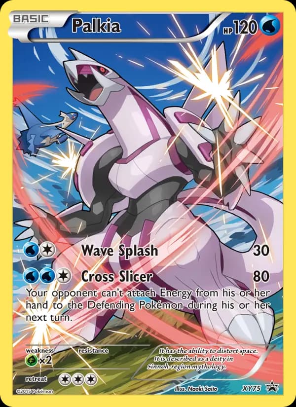 Palkia #XY75 — XY Promos