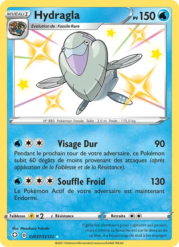 Carte Pokémon Hydragla #SV037 — Destinées Radieuses