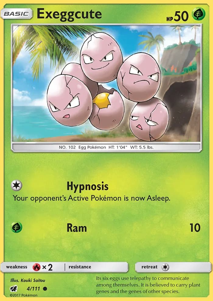 Exeggcute #4 — Crimson Invasion