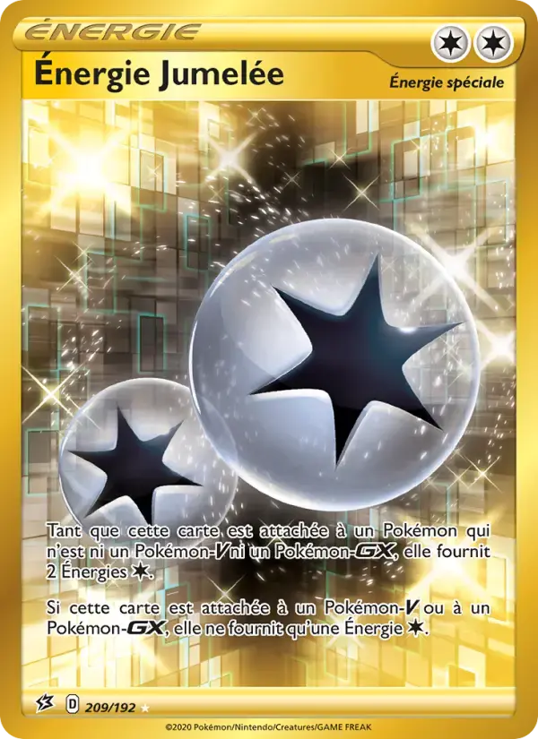 Carte Pokémon Énergie Jumelée #209 — Clash des Rebelles