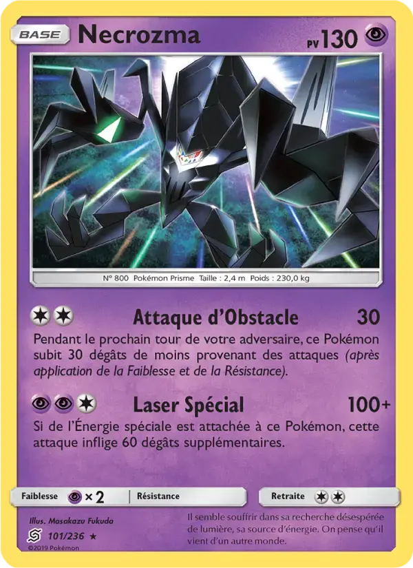 Carte Pokémon Necrozma #101 — Harmonie des Esprits