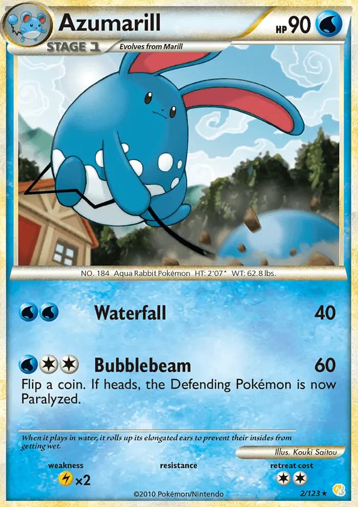 Azumarill #2 — HeartGold SoulSilver