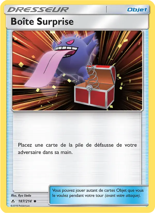 Carte Pokémon Boîte Surprise #187 — Alliance Infaillible