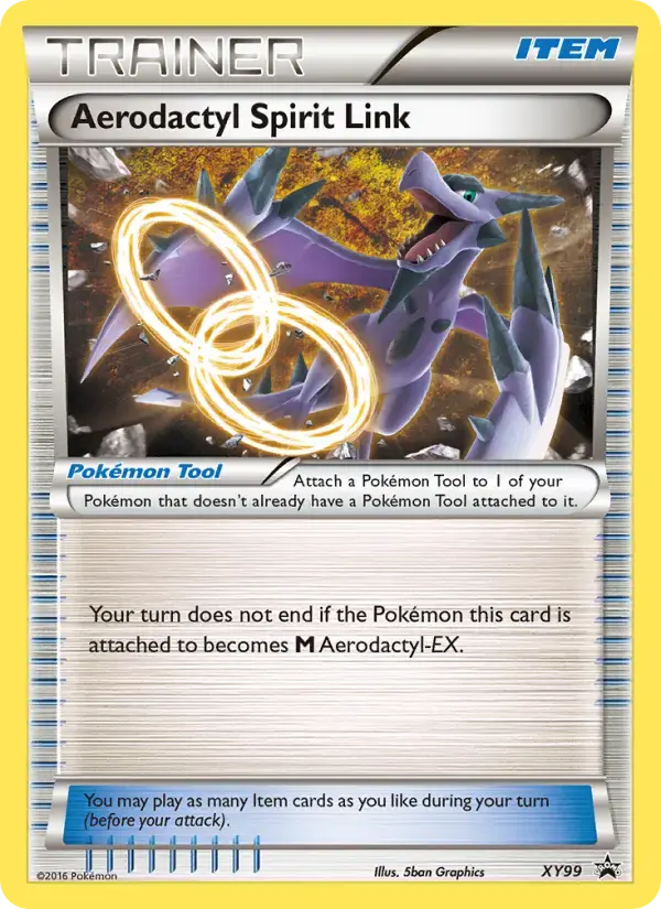 Carte Pokémon Aerodactyl Spirit Link #XY99 — Promos X&Y