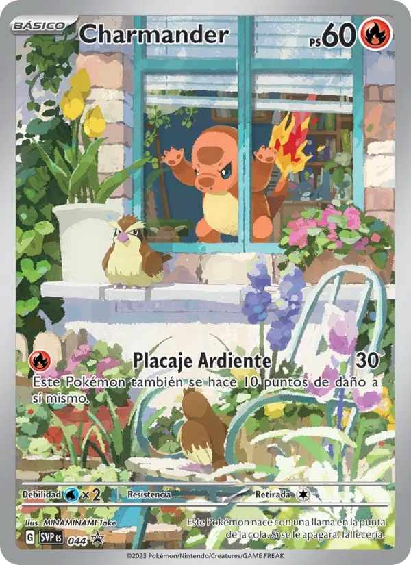 Carte Pokémon Salamèche #044 — Promos Écarlate et Violet