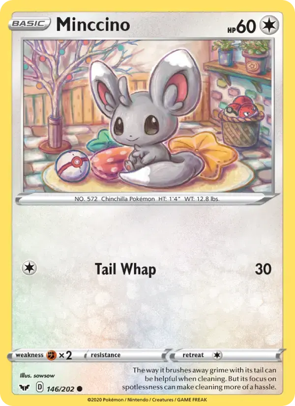 Minccino #146 — Sword & Shield