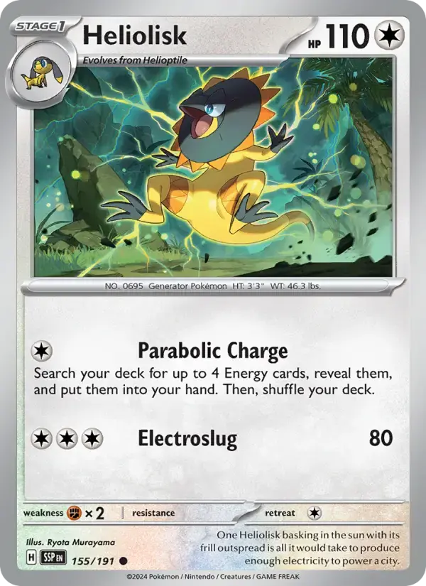 Heliolisk #155 — Surging Sparks