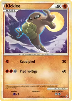 Carte Pokémon Kicklee #58 — L'Appel des Légendes