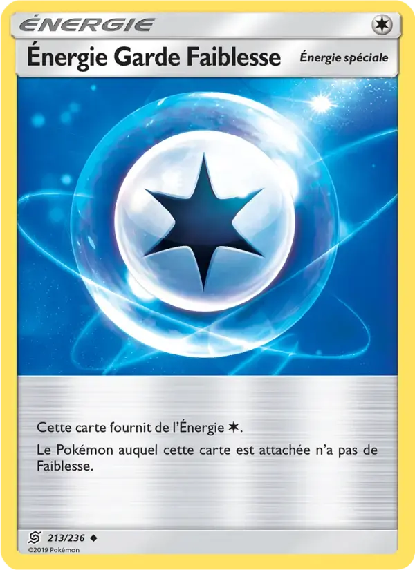 Carte Pokémon Énergie Garde Faiblesse #213 — Harmonie des Esprits