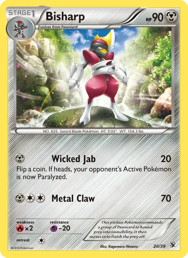 Bisharp #20 — Kalos Starter Set