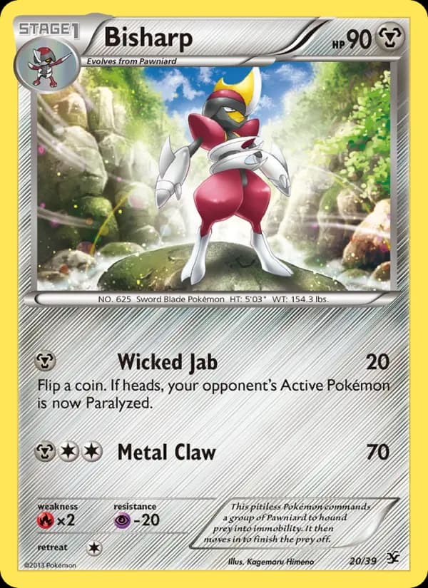 Bisharp #20 — Kalos Starter Set