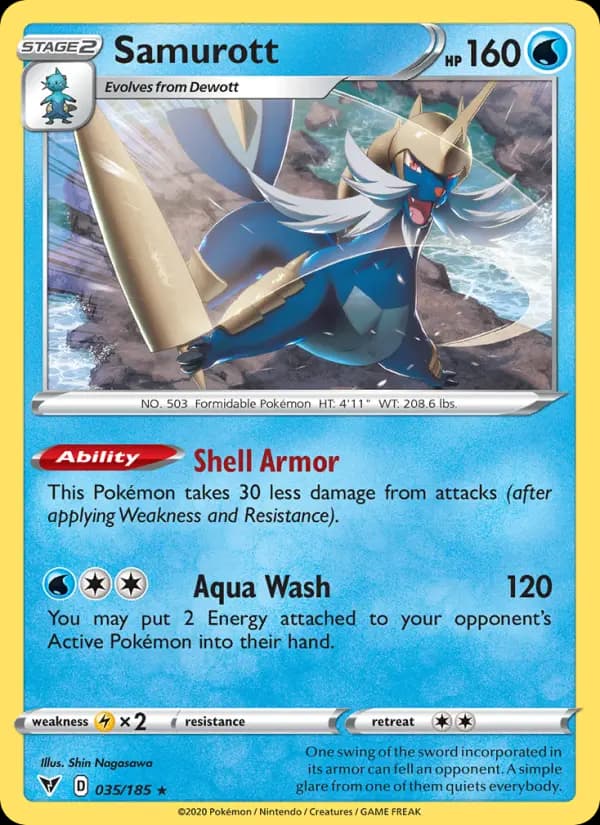 Samurott #35 — Vivid Voltage