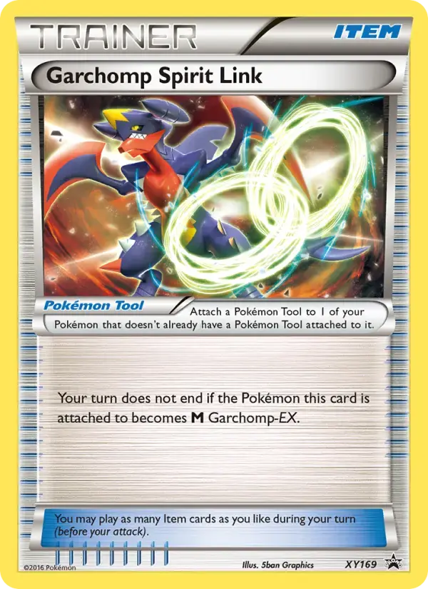 Carte Pokémon Garchomp Spirit Link #XY169 — Promos X&Y