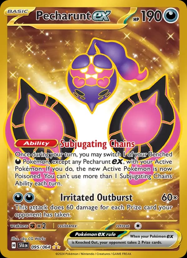 Pecharunt ex #095 — Shrouded Fable